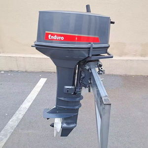 Moteur 40 CV à 2 temps pour bateau pneumatique - Product Image 1