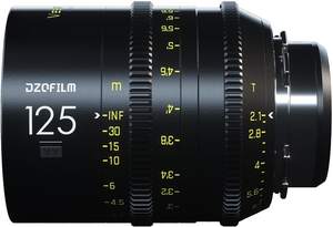 DZOFILM-lente de cine Vespid Prime, 125mm, T2.1, para cámara de visión de Vista de marco completo, montaje PL - Product Image 4