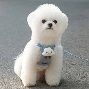 เสื้อกั๊กสายจูงสุนัขแบบปรับได้ ระบายอากาศได้ดี ลายสัตว์ สำหรับ<span class=keywords><strong>ลูก</strong></span><span class=keywords><strong>สุนัข</strong></span>ตัวเล็ก ไม่สามารถหดกลับได้ - Product Image 4