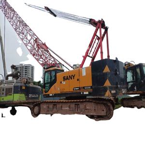 รถเครนตีนตะขาบมือสอง Sany SCC550 55ตันเครื่อง year2018ใหม่มากเครื่องสวยสภาพการทำงานที่ดี - Product Image 1