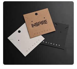 Carte de voeux d'<span class=keywords><strong>invitation</strong></span> de mariage personnalisée Etiquette de remerciement peinte à la main en <span class=keywords><strong>carton</strong></span> kraft coloré avec impression numérique - Product Image 2