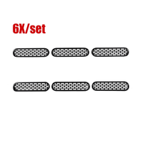 Grilles de calandre avant noires pour Ford Bronco 2 portes et 4 portes 2021-2026 – Amélioration de la garniture de calandre