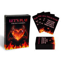 Jeu de cartes interactif pour couples adultes 2026 – 50 paires de jouets coquins amusants pour soirées