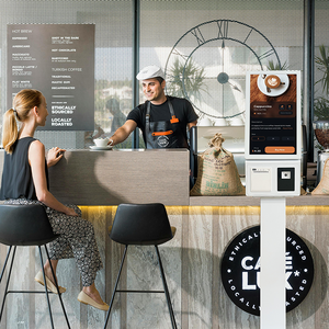 Kiosque numérique en libre-service ODM OEM de 21,5 à 27 pouces avec <span class=keywords><strong>paiement</strong></span> par code QR, imprimante de terminal de <span class=keywords><strong>paiement</strong></span> pour la commande de restauration rapide - Product Image 6