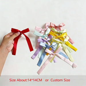 Pita Natal Cetak dengan Lonceng, Berbagai Warna, Pita Ikat Siap Pakai untuk Dekorasi Pohon Natal, Pembungkus Kado, dan Pesta - Product Image 6