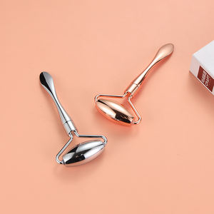 ملصق خاص ، ملعقة معدنية دوارة لتدليك العين ، ملعقة مستحضرات تجميل لاستخدام الوجه - Product Image 4