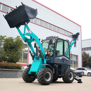 Pengiriman Gratis Wheel Backhoe <span class=keywords><strong>Loader</strong></span> 4x4 Mesin Diesel Backhoe <span class=keywords><strong>Loader</strong></span> untuk Area Kota, Pabrik, dan Konstruksi - Product Image 4