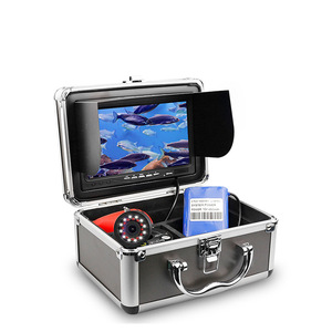 Portable Smart Fish Finder Vision nocturne visuelle couleur vidéo ancre sous-marine caméra <span class=keywords><strong>de</strong></span> pêche pour la pêche au fond matière plastique - Product Image 1