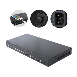 Sipolar C165 10/16/20/30/32 porte usb stazione di <span class=keywords><strong>ricarica</strong></span> del telefono <span class=keywords><strong>mobile</strong></span> chiosco con 5V 40A powered adattatore per la <span class=keywords><strong>ricarica</strong></span> del carrello della spesa - Product Image 2