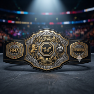 เข็มขัดแชมป์มวยปล้ำผสมแบบกำหนดเองได้ เข็มขัดแชมป์ MMA รุ่นเฮฟวี่เวท ขนาดผู้ใหญ่ - Product Image 3