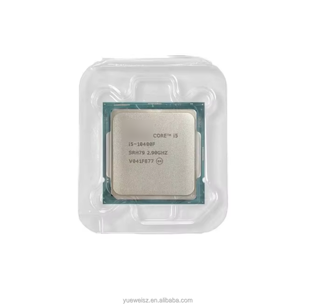 Original CPUs Core I5 10400F 2.9GHz Six-Core Twelve-Thread I5 10400F 65W Used New LGA 1200 Processor for Desktop Pc