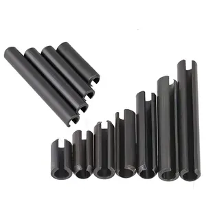 M1.5 M2 M2.5 M3 M4 M5 M6 M8 Manganese Steel Spring Dowel Lock Pins Split Tension Roll Pin Cylindrical Cotter Pin