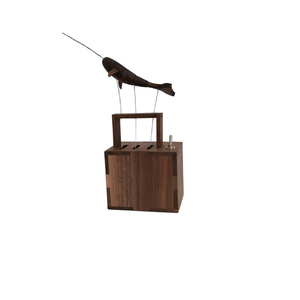 Stile Musicale 'Canto degli Uccelli'--Regali di Compleanno in Legno Fatti a Mano a Forma di Balena per Bambini, Decorazioni da Tavola - Product Image 5