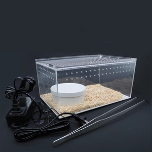 Terrario Magnetico in Acrilico per Rettili, Facile da Pulire, Impermeabile, per Geco Crestato e Piccoli Rettili, Varie Dimensioni - Product Image 6