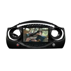 6 + 128 coche Multimedia Tesla pantalla reproductor de Radio DVD coche navegación GPS para BMW Mini Cooper S R50 R52 R53 2004-2006