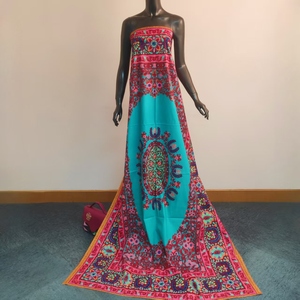 Tela Africana 100% Algodón Holland Wax <span class=keywords><strong>JAVA</strong></span> One Circle 2 Yardas Edición Clásica para Niñas - Product Image 6