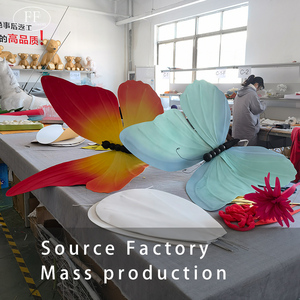 <span class=keywords><strong>Farfalle</strong></span> giganti fatte a mano in carta EVA stile artificiale cinese per decorazioni nuziali centro commerciale finestre <span class=keywords><strong>e</strong></span> feste - Product Image 3