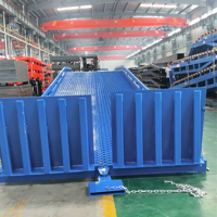 Vente directe d'usine - Niveleur de quai mobile - Système hydraulique électrique - 8 tonnes - Pour le déchargement des conteneurs