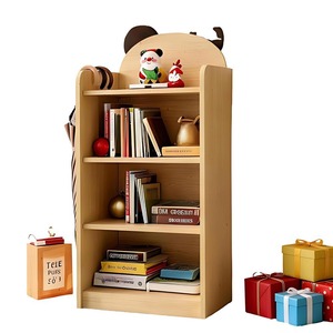 Étagère à livres en bois à 4 niveaux pour enfants, bibliothèque pour chambre d'enfant, salle de jeux, crèche - Product Image 1