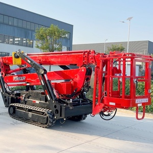 Off Road sürüş paletli paletli eklemli vinç hava asansörü kiraz toplayıcı tarım ve satılık inşaat - Product Image 6