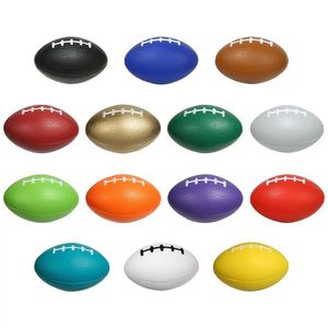 Imprint Logo American Football Stress <b>Ball</b> PU Foam Rugby <b>Ball</b> Stress Reliever <b>Squeeze</b> Toys for Promotion - Product Image 5