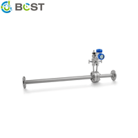 Débitmètre à plaque orifice en acier inoxydable, débitmètre à plaque orifice à pression différentielle pour la mesure du gaz, du liquide et de la vapeur