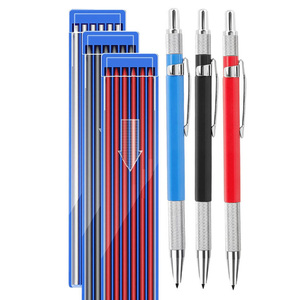 Ensemble de crayons mécaniques en métal personnalisés 0,5/2,0/3,0 mm, mine HB, crayon mécanique pour dessin, papeterie - Product Image 4
