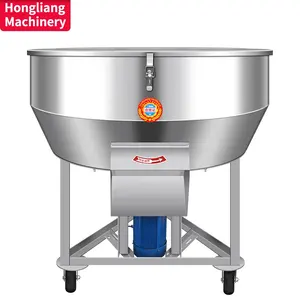 Agricultural Animal Feed Mixer Dry-wet Feed Mixer Poultry Breeding Vertical Stainless Steel Factory Direct Sales of New 50-300KG