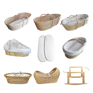 Cestas de mimbre Natural para bebés, cesta para cambio de bebé - Product Image 5