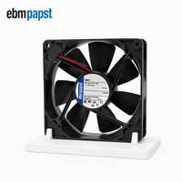 Ventilateur axial DC 4484F 119*119*25mm 24V 5W 2900RPM 168m/h avec pale en acier inoxydable et roulement à billes pour refroidissement industriel