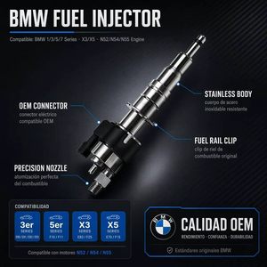 <span class=keywords><strong>Injecteur</strong></span> de carburant pour BMW X5 E70 Z4 E89 X6 E71 <span class=keywords><strong>N54</strong></span> N63 Index 12 11 X5 Z4 335 535 550 750i OEM 13538648937 13538616079 13537585261 - Product Image 4