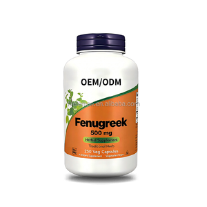 Cápsulas de Feno-grego 500 Mg OEM/ODM 60 Cápsulas Vegetais Suporte Imunológico Suporte Digestivo Suplemento <span class=keywords><strong>Herbal</strong></span> - Product Image 1