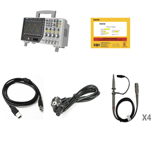 MPO6084D Hantek numérique Fluorescent 4 Ch stockage Oscilloscope <span class=keywords><strong>16</strong></span> canaux analyseur logique 200MHz - Product Image 6