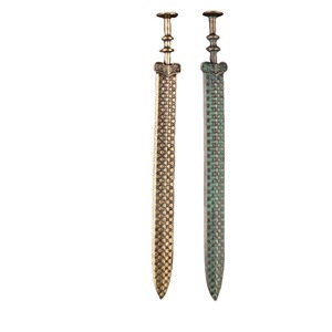 Espada Yue King, Adorno de Latón, Estilo Chino, Modelo de Arma Decorativa, Decoración para el Hogar, Regalo, Recuerdo, Adorno de Mesa - Product Image 5