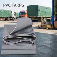 Bâche en PVC enduit résistante aux intempéries et aux UV pour la protection des camions et l'agriculture