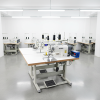 Machine à coudre industrielle à lit plat, informatisée, trois-en-un, pour perruques et tissus, Guangzhou OREN RN-872JF