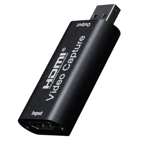 USB2.0 כדי HDMI וידאו לכידת כרטיס 1080P 4K 60Hz מיני אודיו וידאו Chapture חי הקלטה תיבה תמיכת קלט 4K עבור משחק