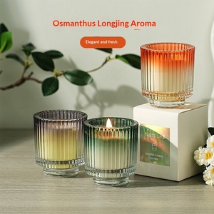 color cup aromatherapy candle wholesale long lasting essential oil soy wax bedroom decor niche souvenir hand gift - Product Image 4