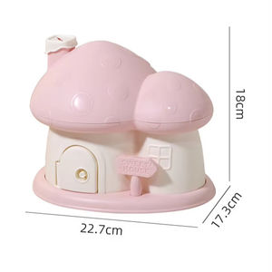 Top vente de haute qualité en plastique tirelire petite maison bureau tirelire banque pour enfants pièce réservoir de stockage de trésorerie - Product Image 6