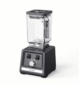 RANBEM High-Speed Ice-Crushing Power Table Blender for Crushing Ice and Mixing Ingredients with Stainless Steel Blades