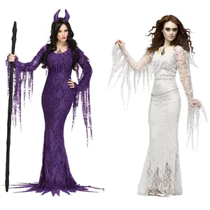 Halloween Tree Demon Witch Costume Cosplay Ghost Festival Vampire Demon Clothing Ghost Bride Dress Stage Performance Costume