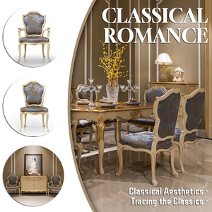 Ensemble <span class=keywords><strong>de</strong></span> table et <span class=keywords><strong>de</strong></span> <span class=keywords><strong>chaises</strong></span> <span class=keywords><strong>de</strong></span> salle à manger <span class=keywords><strong>en</strong></span> <span class=keywords><strong>tissu</strong></span> italien <span class=keywords><strong>de</strong></span> luxe, <span class=keywords><strong>6</strong></span> <span class=keywords><strong>chaises</strong></span> <span class=keywords><strong>de</strong></span> salle à manger <span class=keywords><strong>de</strong></span> luxe, meubles <span class=keywords><strong>de</strong></span> salle à manger classiques - Product Image 2