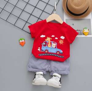 Conjunto de Ropa Infantil de Fábrica Feiming, 100 Diseños Diferentes, Ropa de Algodón para Bebés y Niños - Product Image 2