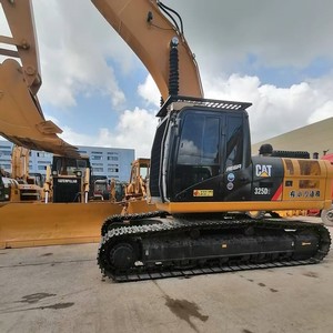 Excavatrice CAT 325D2 d'occasion, faible nombre d'heures, peinture d'origine, entièrement révisée, durable, prête pour le chantier, haute puissance, économique, prête à être expédiée - Product Image 4