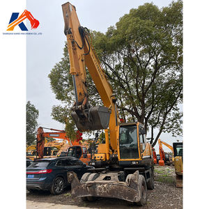 Excavatrice d'occasion originale Hyundai 210w-9 Excavatrice à roue d'occasion de 21 tonnes Hyundai 210w-9 pour la construction - Product Image 2