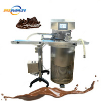 Machine à tempérer le chocolat automatique de type batch, commerciale, 25L, 60L, 100L, 25KG, 60KG, 100KG, petite taille