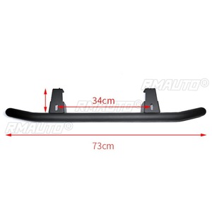 สำหรับ Suzuki Jimny JB74 2019-2024 ชุดแต่งกันชนหน้าพร้อมขายึดไฟสปอร์ตไลท์ อุปกรณ์ตกแต่งรถยนต์ ชุดไฟสปอร์ตไลท์ อะไหล่ตกแต่ง - Product Image 6