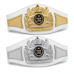 เข็มขัดแชมป์มวย MMA เทควันโด แบบหนัก ระบายอากาศได้ดี ทำจากหนังแท้  แบบหล่อขึ้นรูป 3 มิติ สำหรับทุกเพศ - Product Image 1