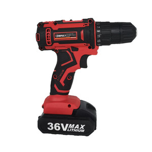 Binli vente en gros, <span class=keywords><strong>batterie</strong></span> au Lithium <span class=keywords><strong>sans</strong></span> <span class=keywords><strong>fil</strong></span> 36V Rechargeable <span class=keywords><strong>sans</strong></span> <span class=keywords><strong>fil</strong></span>, ensemble de perceuses à percussion puissant - Product Image 4