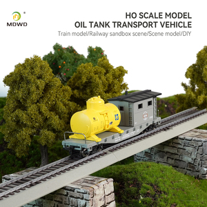 Modello di Treno Ferroviario in Scala 1:87, Accessorio per Collezione Hobby, Scenografia Ferroviaria per Tavolo di Sabbia, per Appassionati di <span class=keywords><strong>Modellismo</strong></span> Ferroviario - Product Image 5